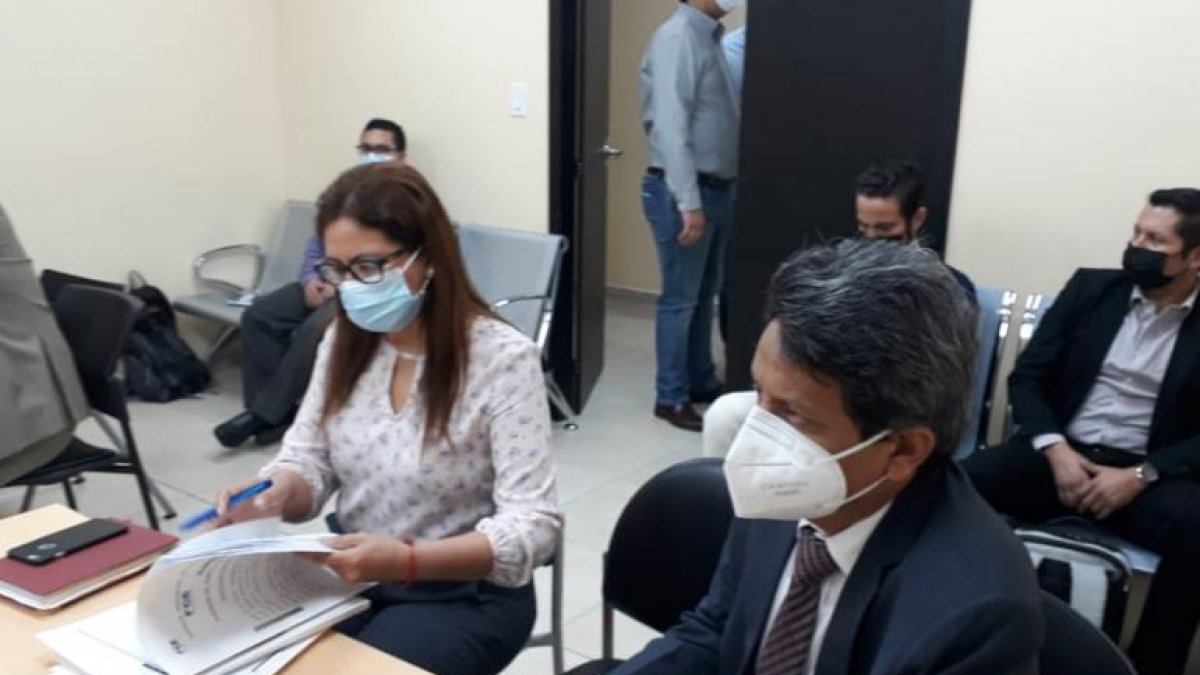 La audiencia se desarrolló con normalidad, esta tarde  en la fiscalía adjunta al cuartel modelo, en el norte de Guayaquil.