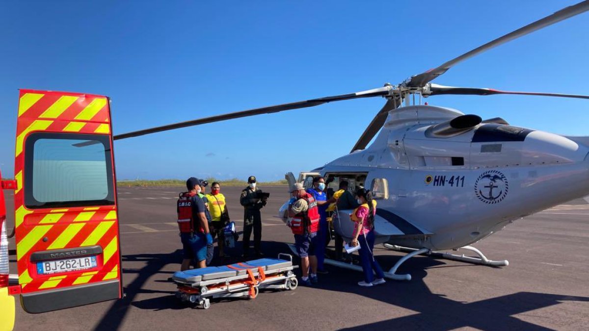 El helicóptero HN411 ha participado en la mayor cantidad de traslados de pacientes