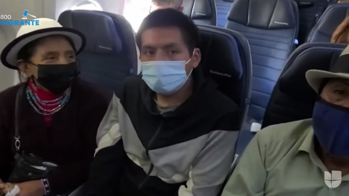 Viaje. Los abuelos de Washington Quizphi viajaron desde Ecuador a Estados Unidos para acompañarlo.