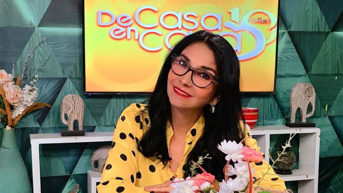 La presentadora Ana Buljubasich.