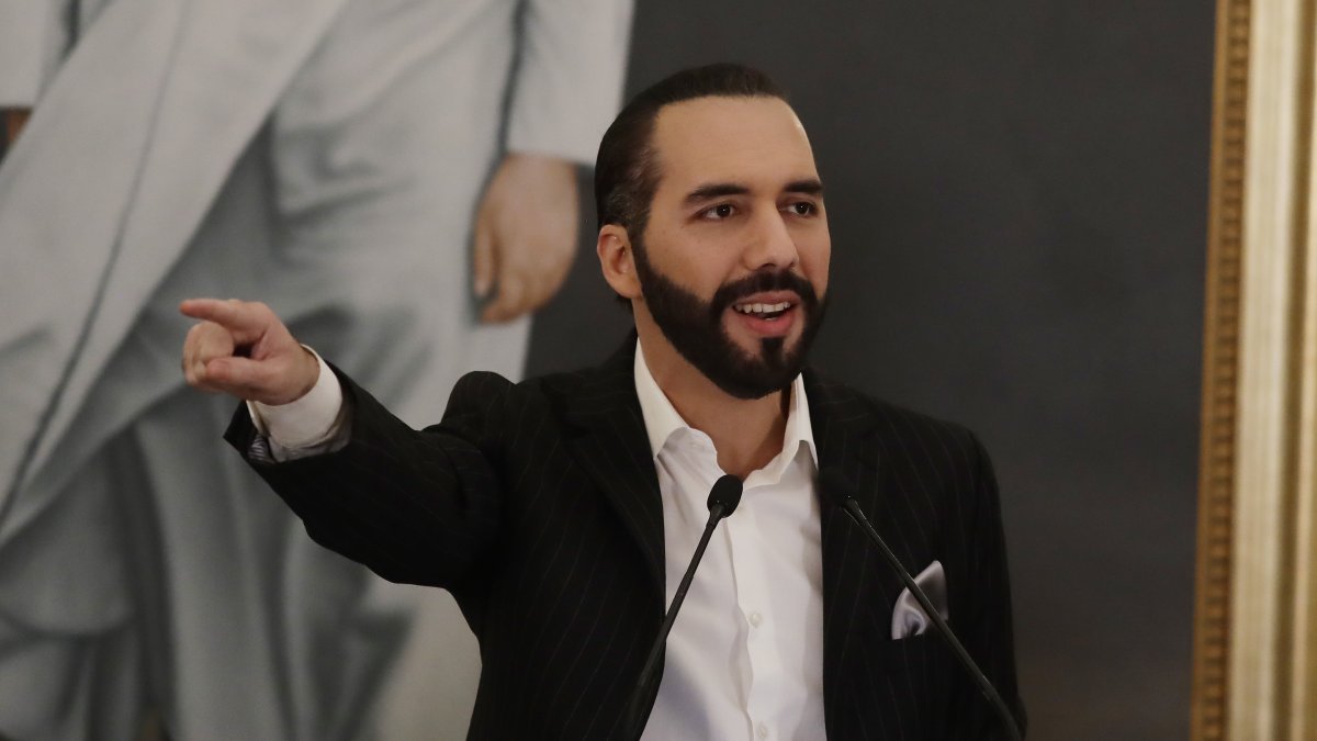 El presidente salvadoreño, Nayib Bukele.
