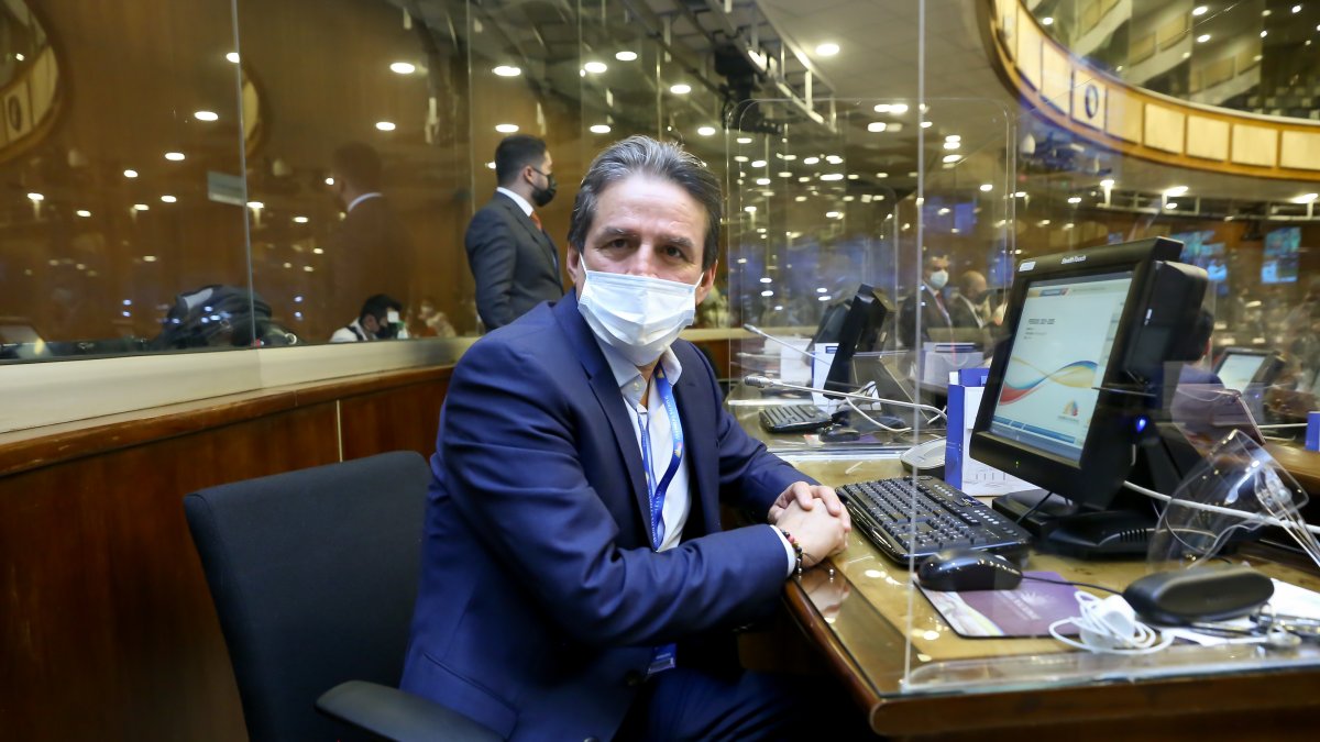 El legislador Gruber Zambrano llegó a la Asamblea bajo el auspicio del Partido Social Cristiano.