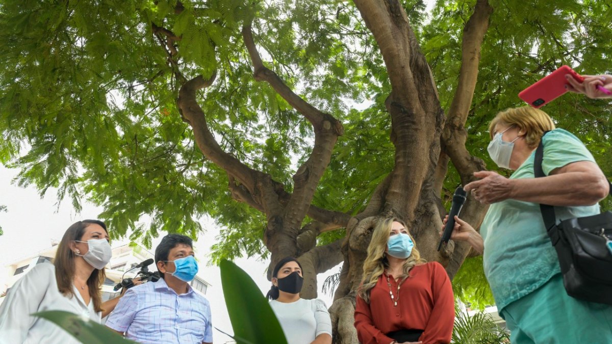El ritual se llevó a cabo este  8 de junio en Lomas de Urdesa.