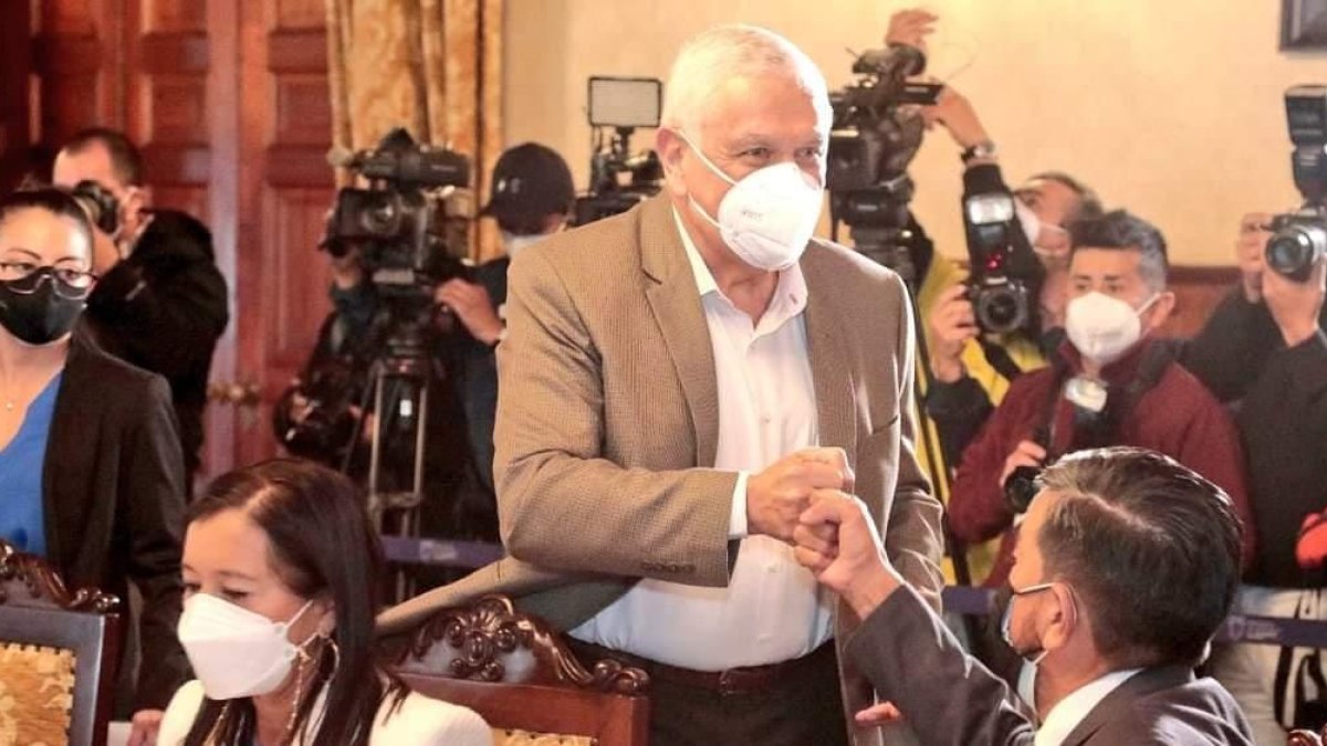 El ministro de Transporte y Obras Públicas, Marcelo Cabrera.