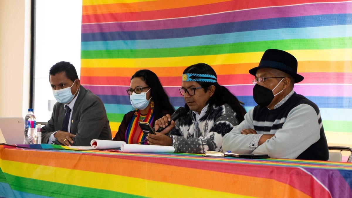 El Consejo Político de Pachakutik se instaló ayer en Quito.