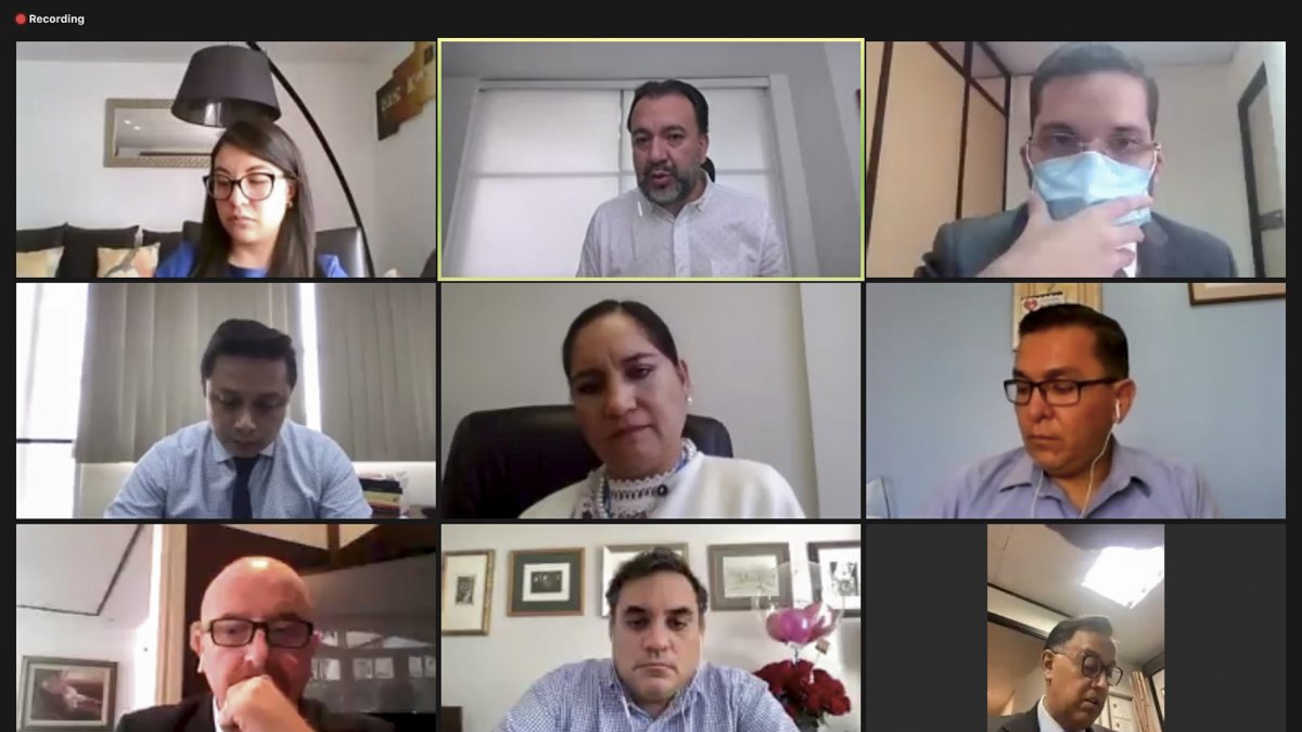 La comisión sesionó para conformar la subcomisión que analizará el informe de Moreno.