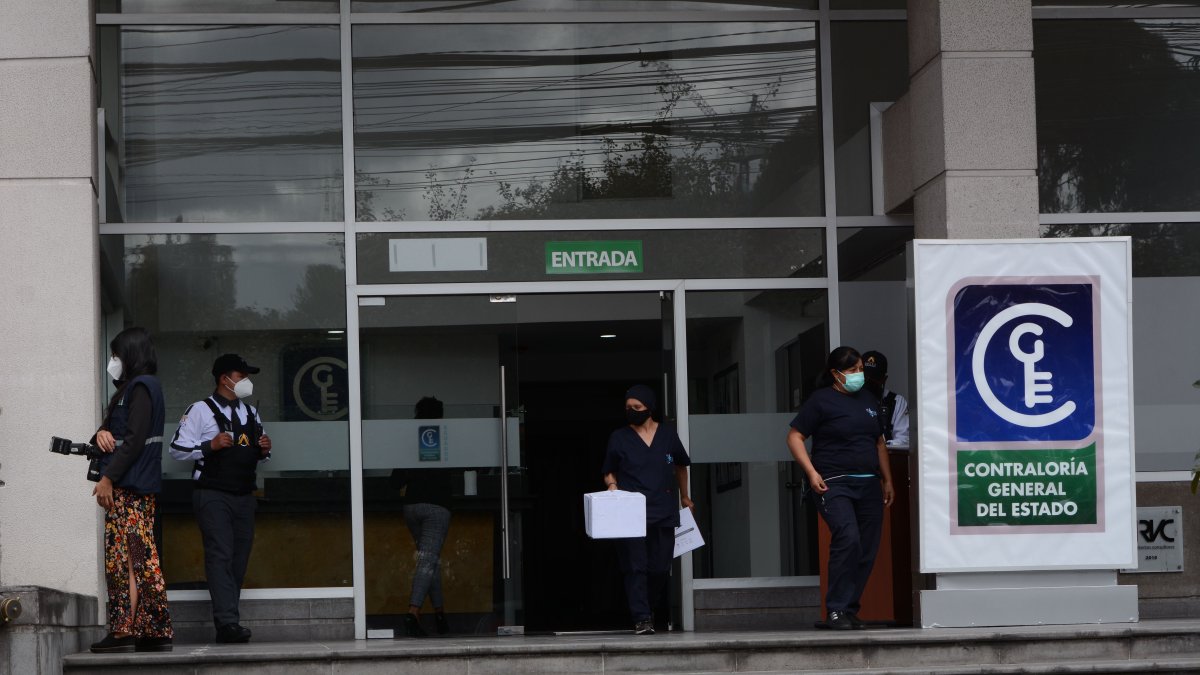 Institución. La Contraloría General del Estado tiene activos asegurados por un valor de $ 55 millones.