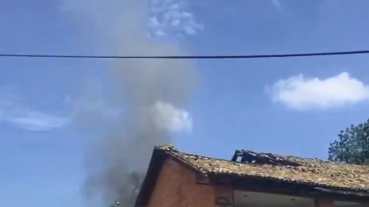 Caso. El siniestro fue alertado hoy, pasadas las 13:25.