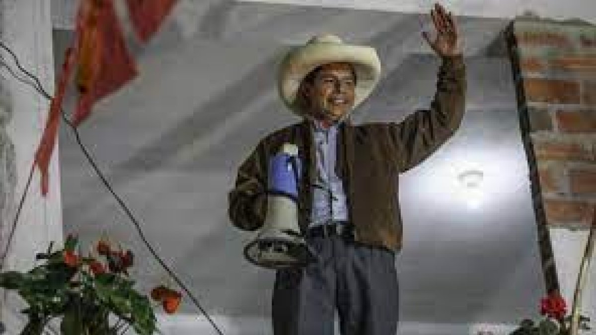 Pedro Castillo es el virtual ganador del balotaje en el Perú, celebrado el domingo 6 de junio.