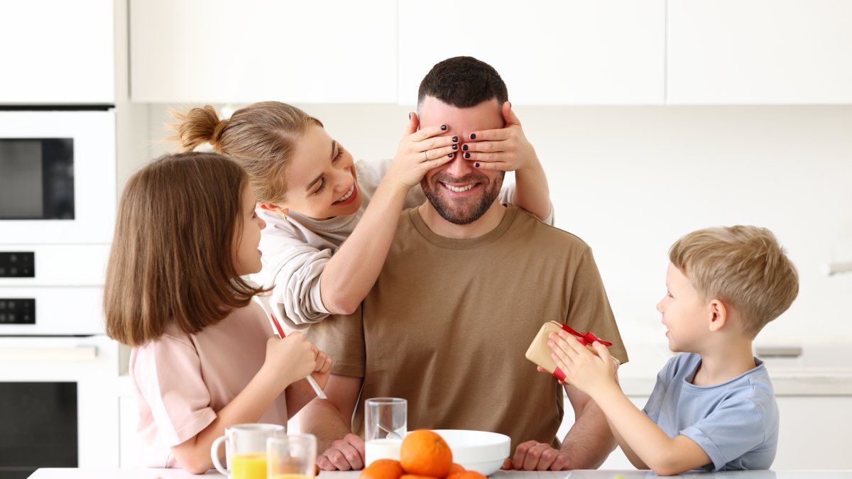 Prepare un desayuno sorpresa para papá