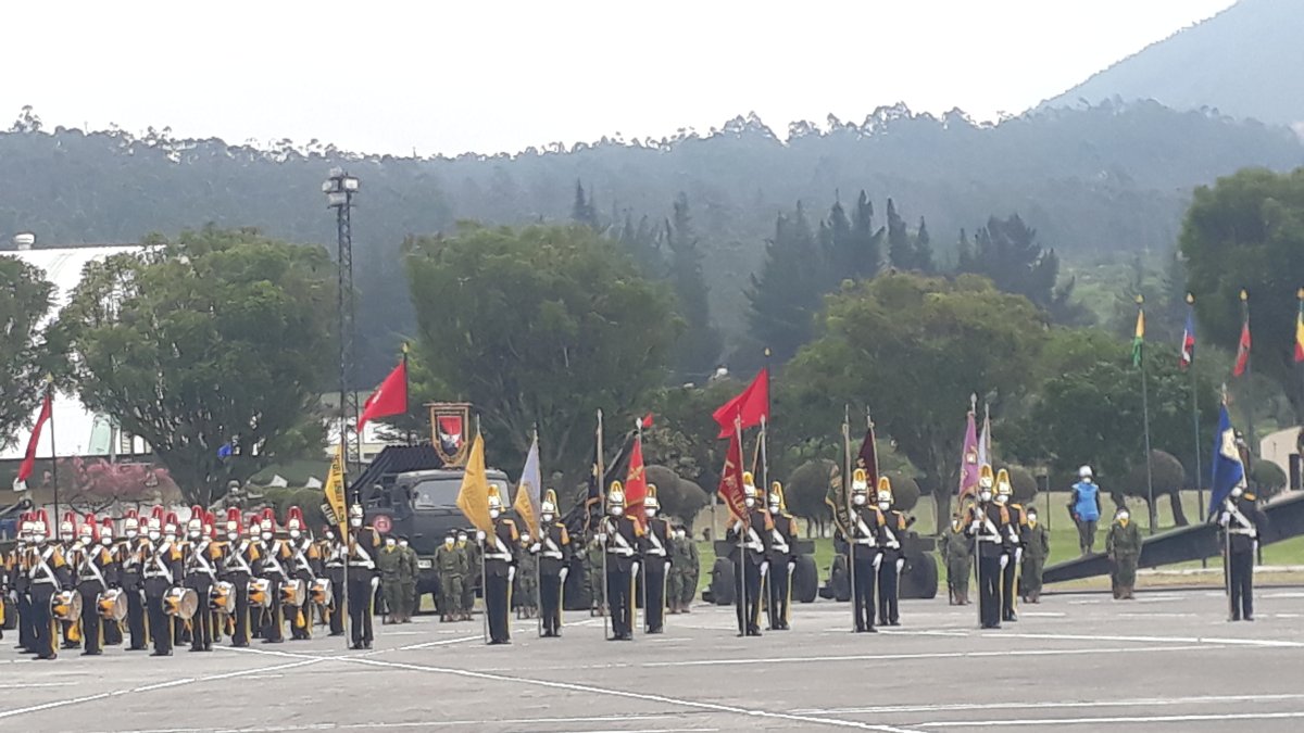 Cambio. En Parcayacu se realizó la ceremonia de cambio de mando de la cúpula militar.