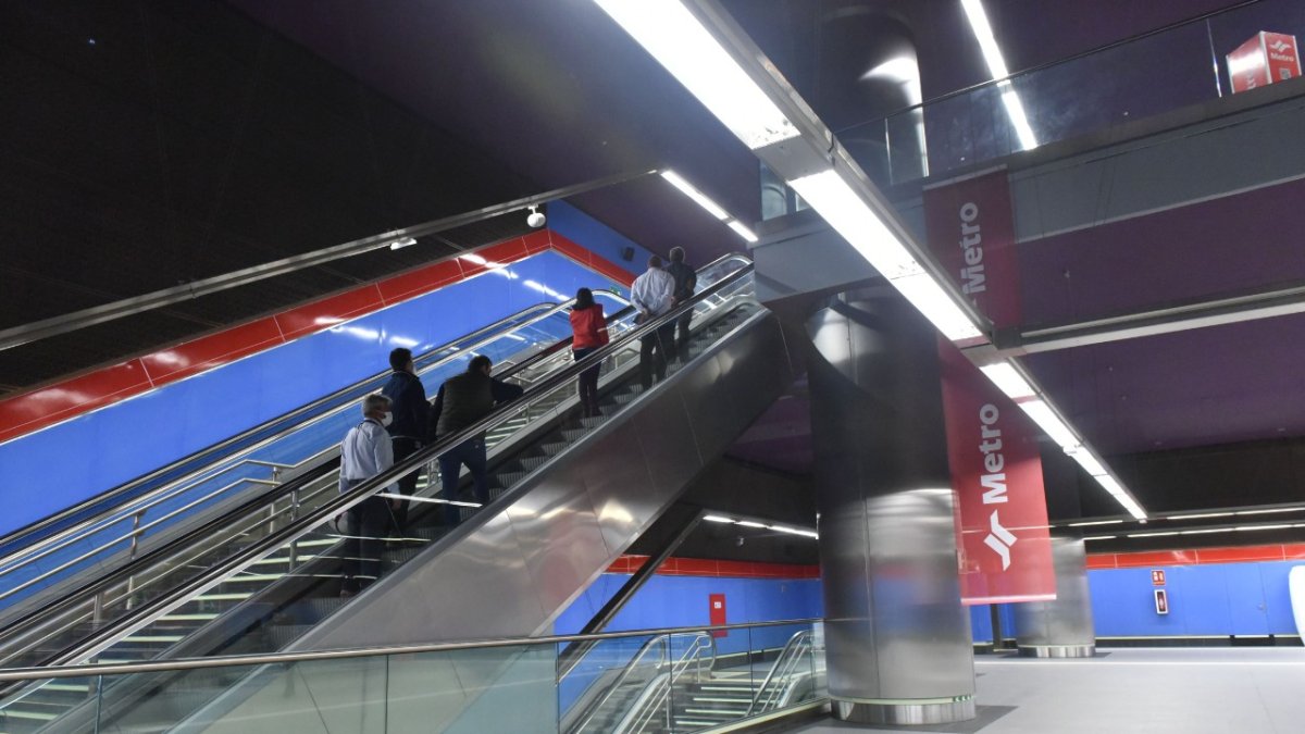 Obra. Ayer, según la Alcaldía, la construcción tenía un avance del 99 %.