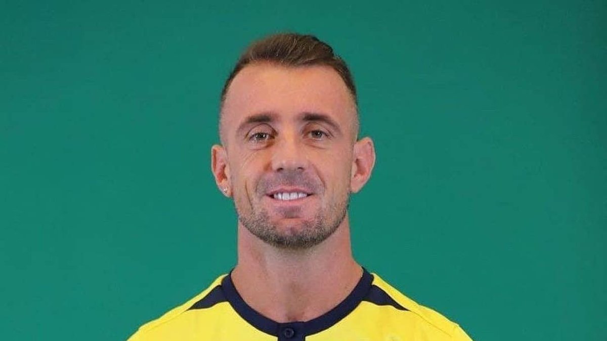 Esta es la foto oficial de Damián Díaz para la Copa América de Brasil que arrancó este domingo