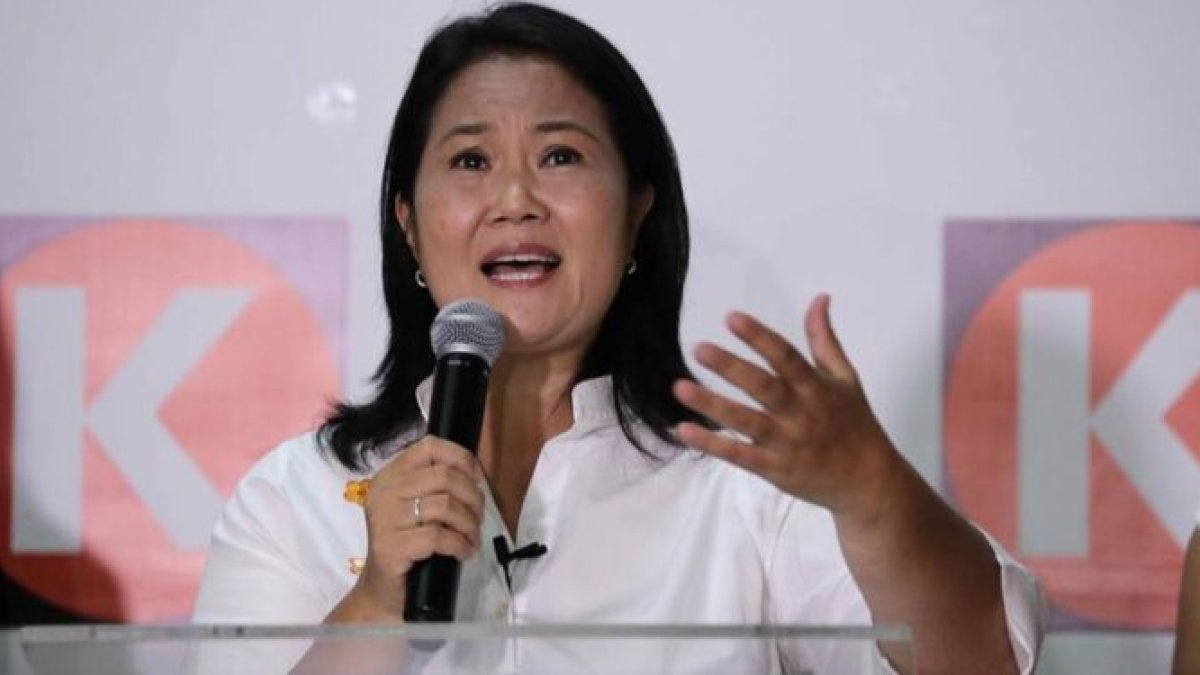 La candidata se aferra a una remota posibilidad de ganarle a Castillo.