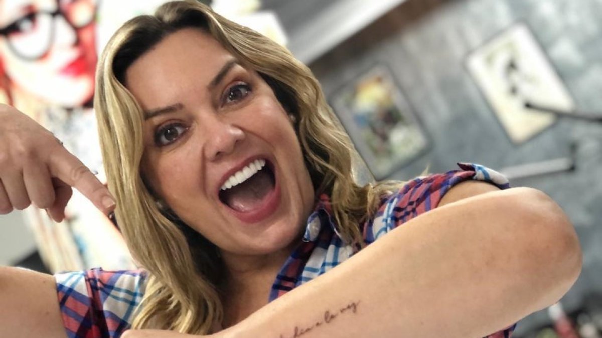 Úrsula prefirió un diseño sencillo.