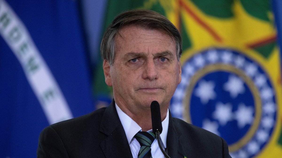El presidente de Brasil, Jair Bolsonaro.