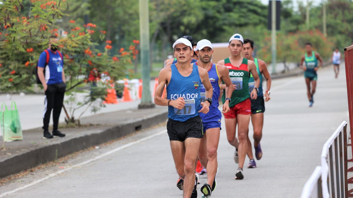 Jiménez cumplió con una destacada participación en la pasada Copa Panamericana de Marcha que se disputó en Guayaquil, pero fue en La Coruña donde clasificó.