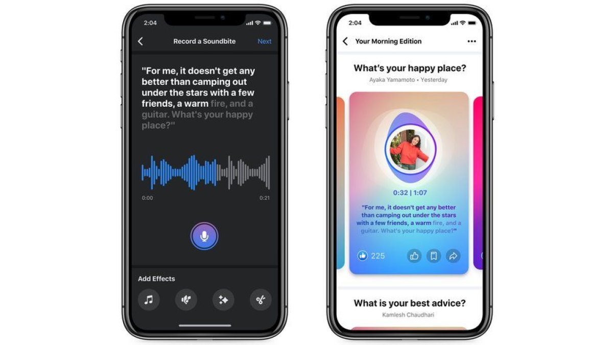 Facebook no se quiere quedar atrás con la interacción por voz.