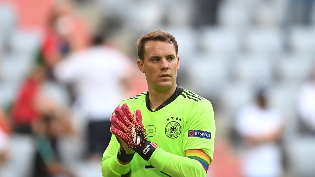 Manuel Neuer, golero de la selección alemana y del Bayern Múnich.