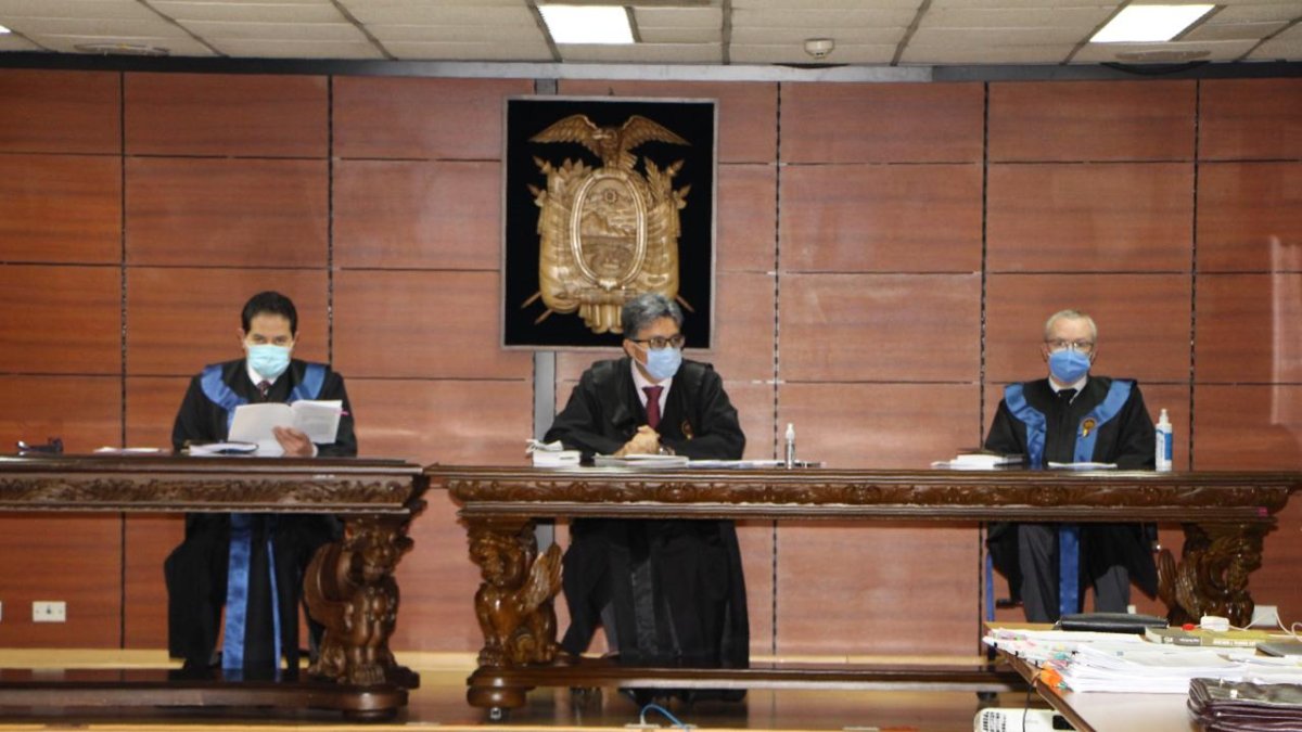 Tribunal. Marco Rodríguez preside el tribunal que juzga al exsecretario de la Senain Pablo Romero