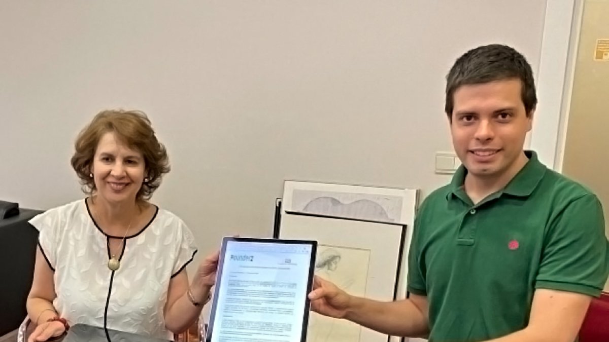 Firma de convenio entre la (Fidal) y la empresa española Founderz.