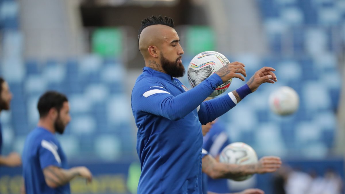 Arturo Vidal, seleccionado chileno y excompañero de Messi en el FC. Barcelona.