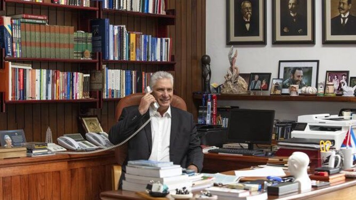 El presidente Miguel Díaz-Canel conversó telefónicamente con el líder ruso.