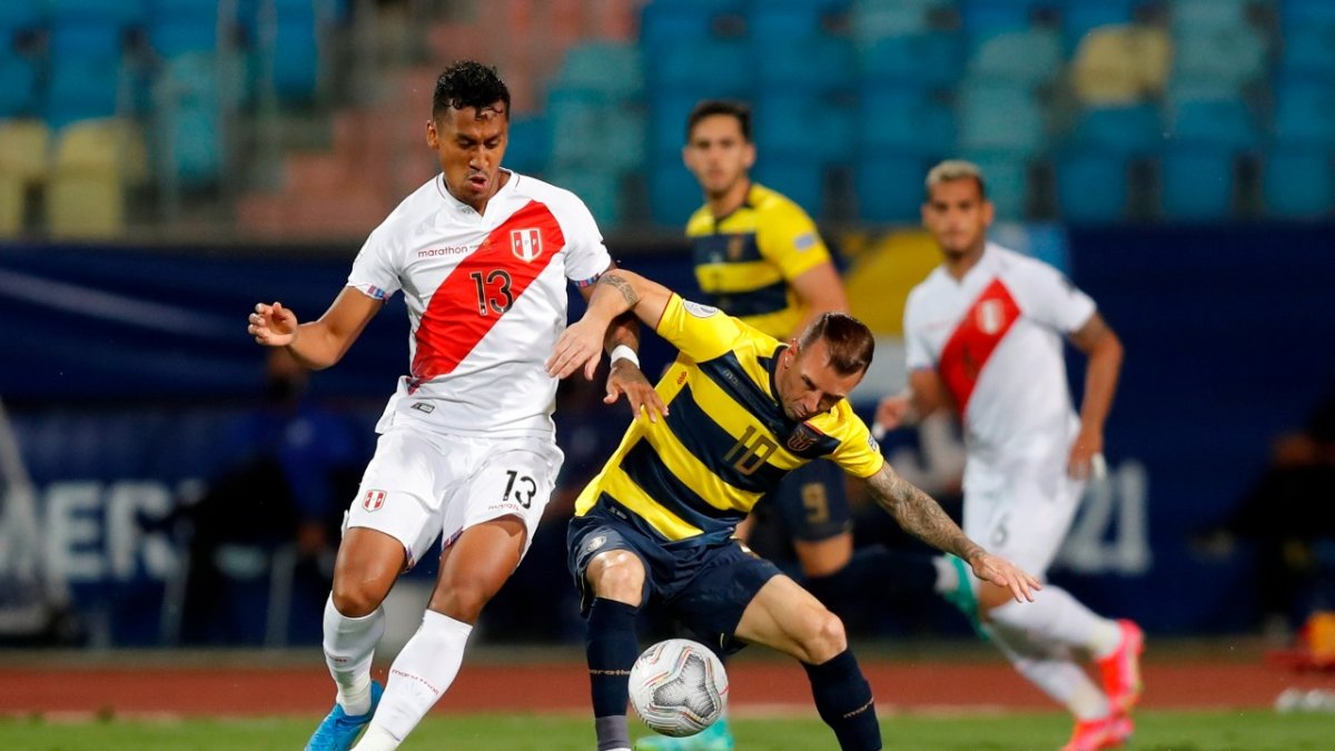 El segundo tanto tricolor nace de un tiro libre de Damián Díaz.