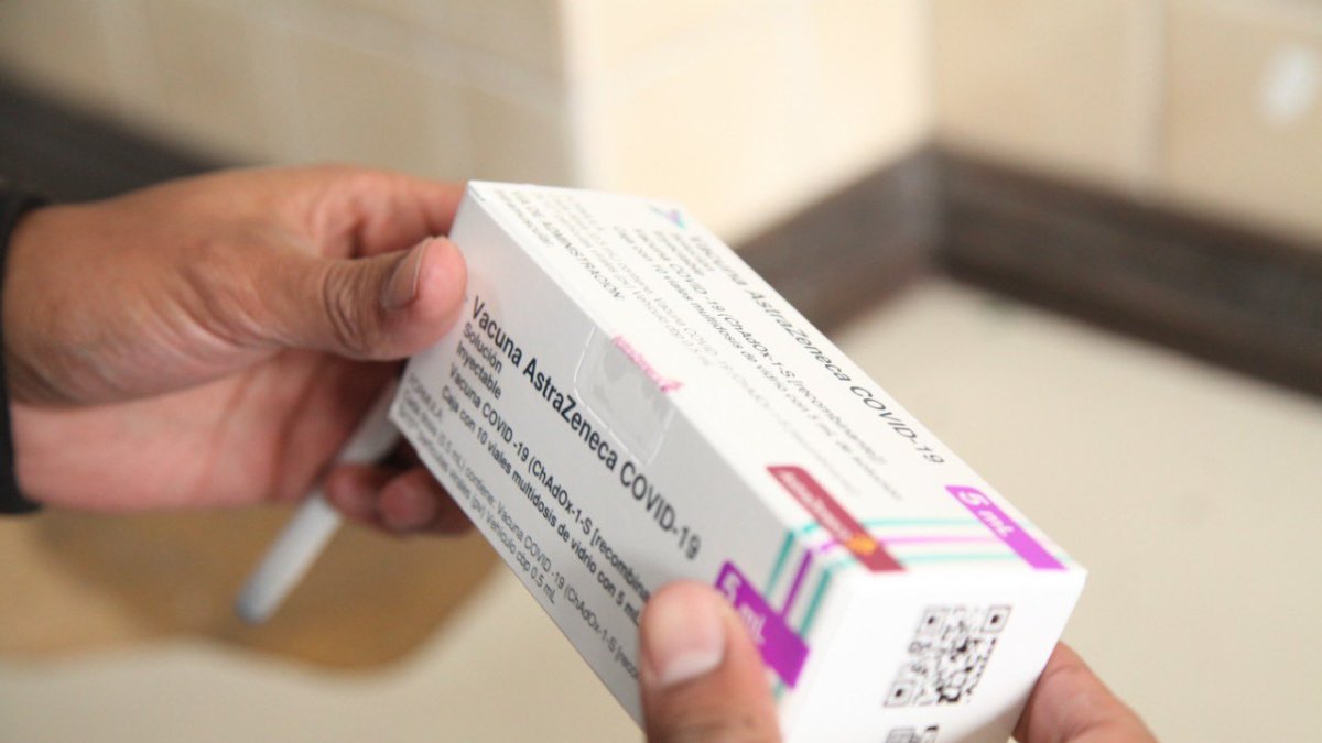 Las vacunas de AstraZeneca son una de las tres que ha estado aplicando hasta ahora el Plan Nacional de Vacunación de Ecuador, junto a las de Pfizer y Sinovac