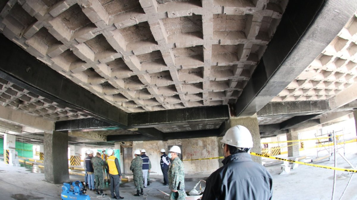 Edificio. El Cuerpo de Ingenieros del Ejército realiza la reconstrucción.