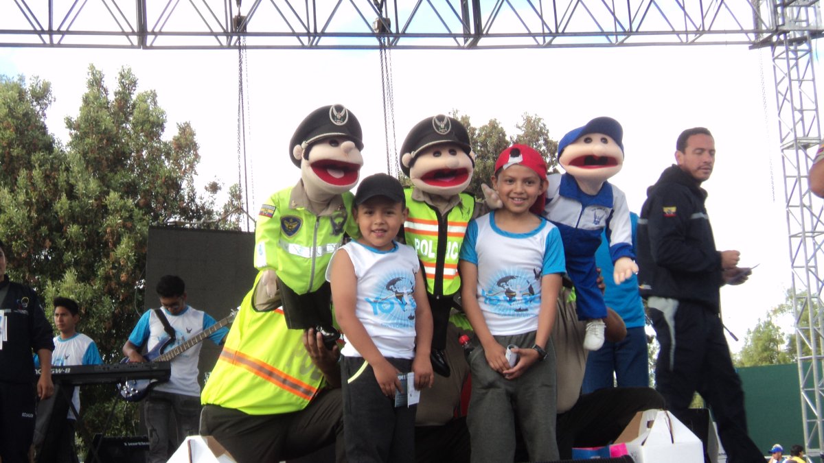 Presentación. El domingo se presentará Paquito Policía, un personaje que hablará de la prevención del uso de las drogas