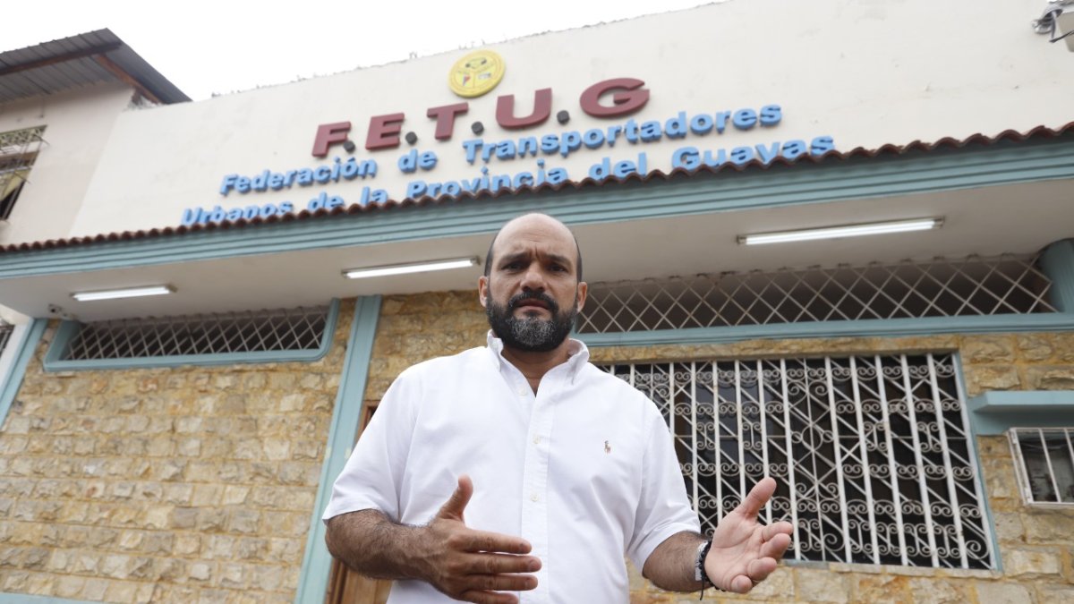 Christian Sarmiento, presidente de Fetug, en entrevista con EXPRESO.