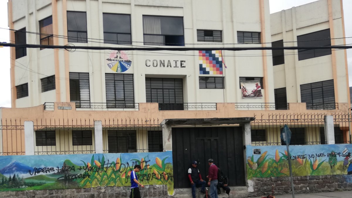La sede de la Confederación en la ciudad de Quito.