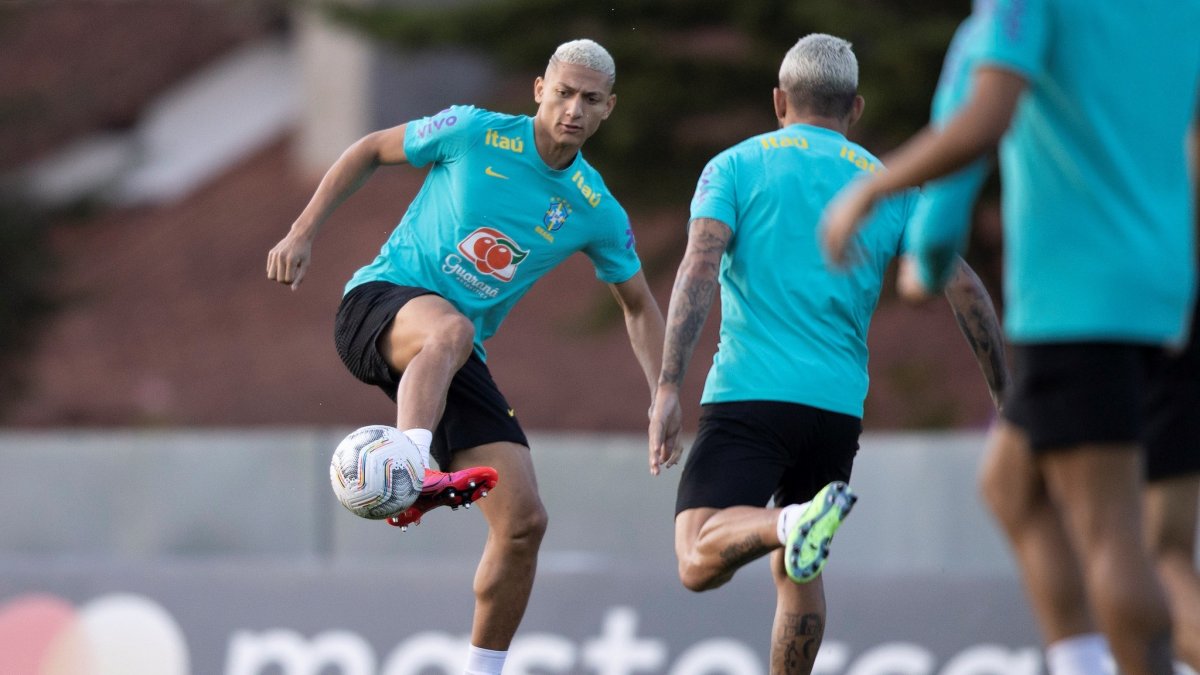 Richarlison es uno de los considerados titulares en la selección brasileña.