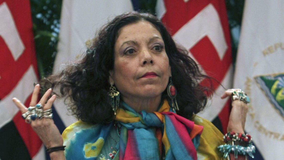La polémica vicepresidenta de Nicaragua ahora acusa a la prensa de manipulación.