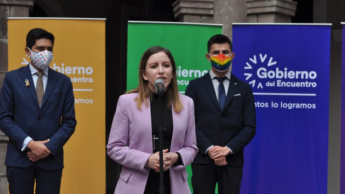 La secretaria Bernarda Ordóñez anunció la creación de la Subsecretaría de Diversidades.