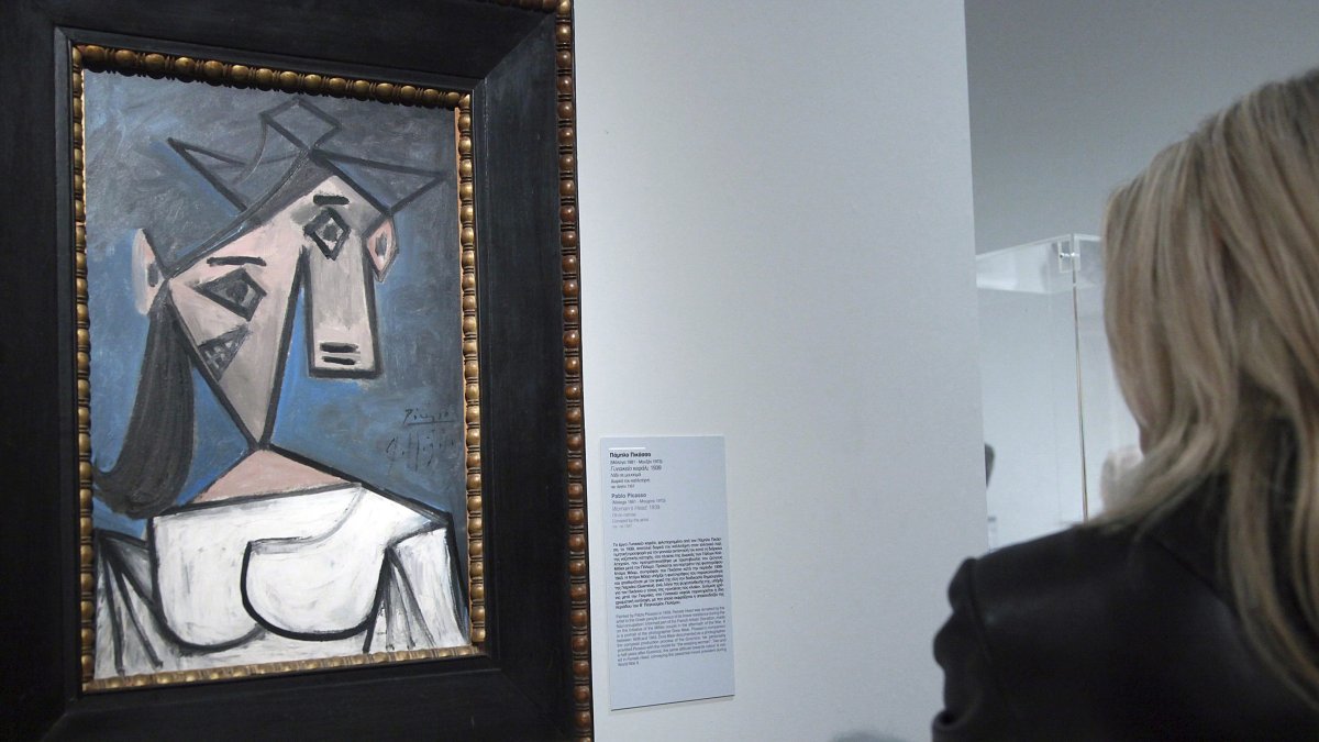 Fotografía de archivo del 4 de enero de 2012 que muestra la obra del pintor malagueño Pablo Picasso 