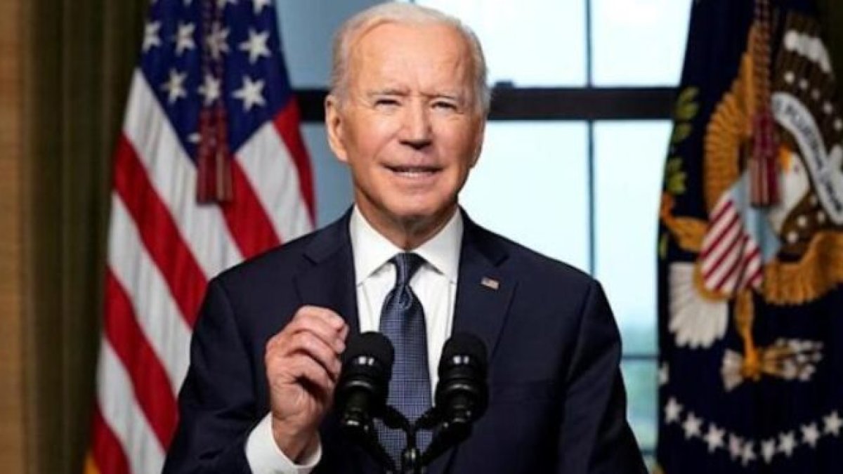 El presidente de Estados Unidos, Joe Biden, se dirigió a su nación.
