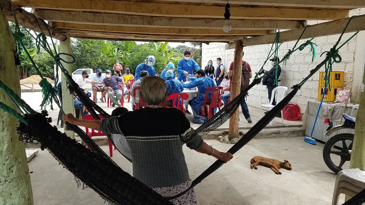 Las provincias con zonas rurales de difícil acceso están entre las de menor avance en la cobertura de la vacunación.