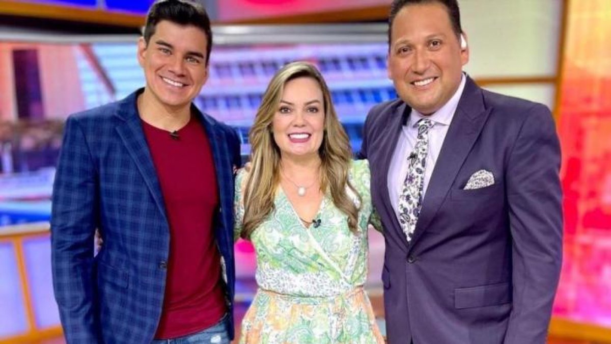 Isaac y Úrsula en la foto.