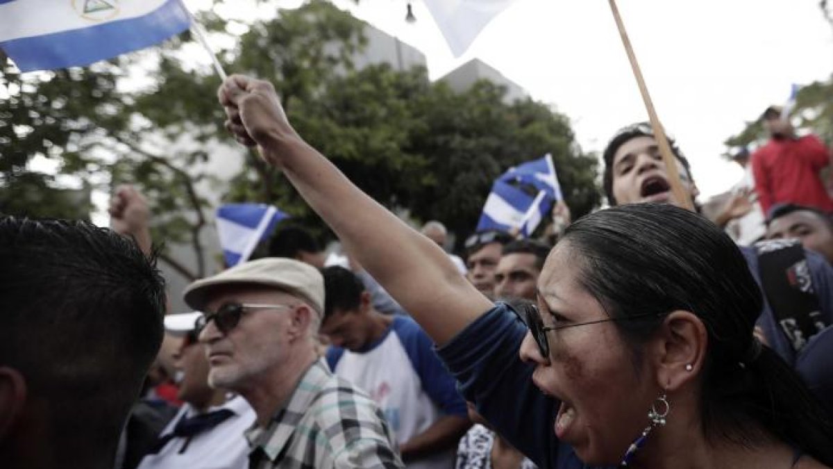 Nicaragüenses suelen salir a las calles desde 2018 a protestar contra el régimen.