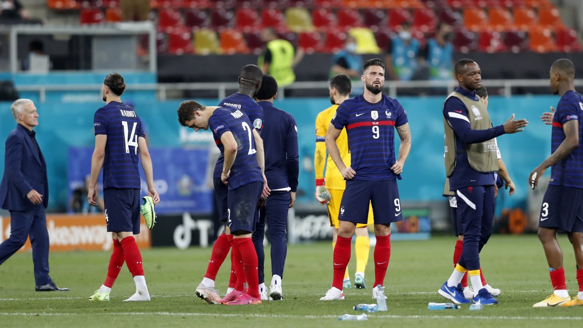 Francia quedó fuera de la Eurocopa luego de caer por penales ante Suiza.