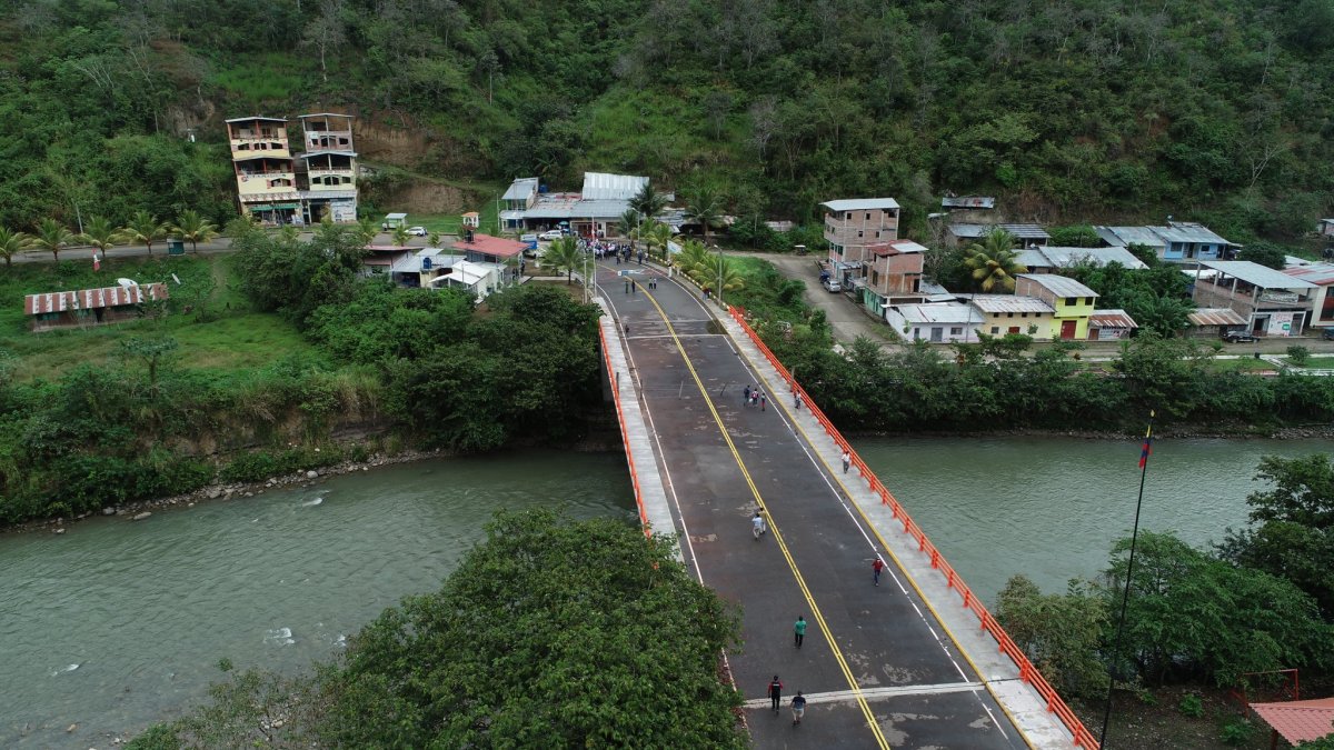 La nueva vía llegará hasta el puente internacional La Balsa 