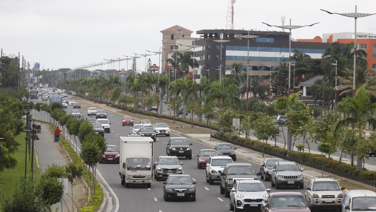 Arteria. La competencia de la avenida es del Ministerio de Transporte y Obras Públicas (MTOP), forma parte de la red vial estatal E40..