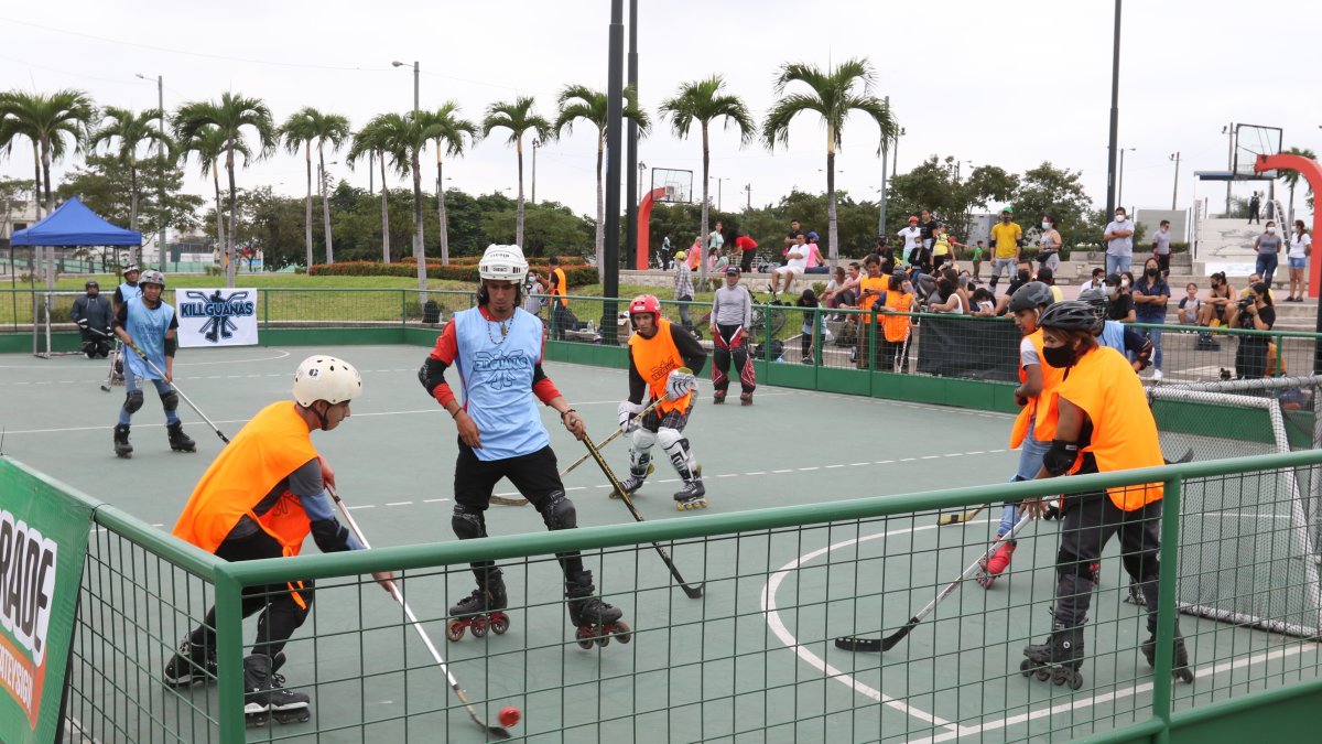 Ubicación. La cancha se inauguró en el complejo deportivo Benjamín Rosales.