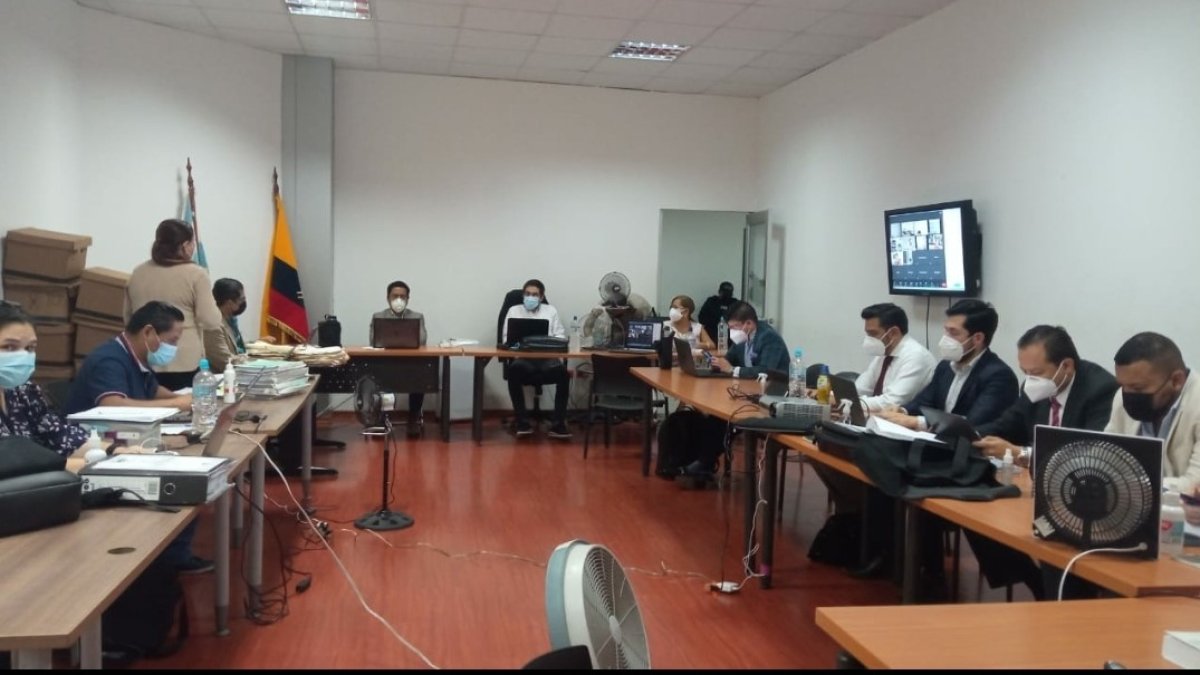 El Tribunal Penal trabajó hasta el fin de semana para continuar la audiencia que concluye este lunes.