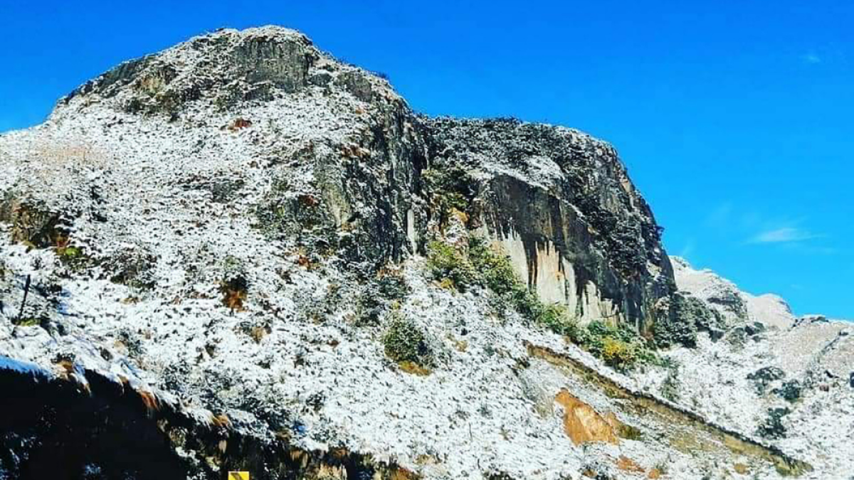 Las bajas temperaturas han propiciado incluso un manto blanco en los países de estas zonas.