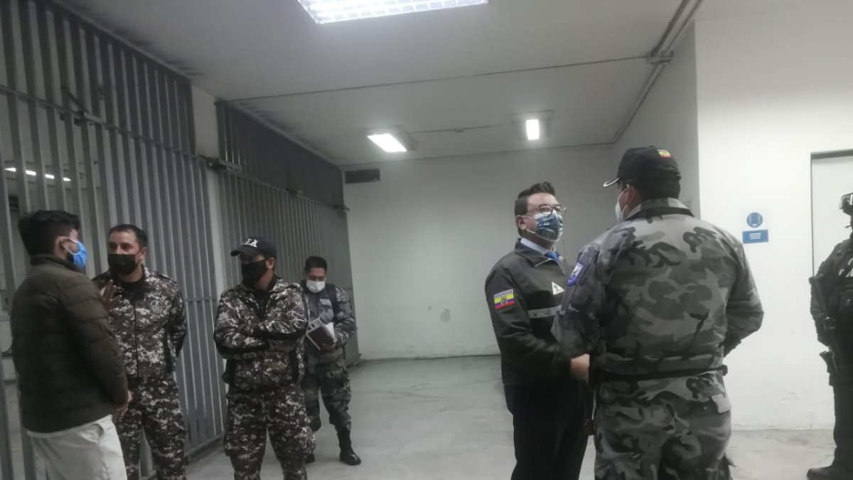 Daniel Salcedo fue aprehendido y llevado a la Unidad Judicial de Flagrancia.