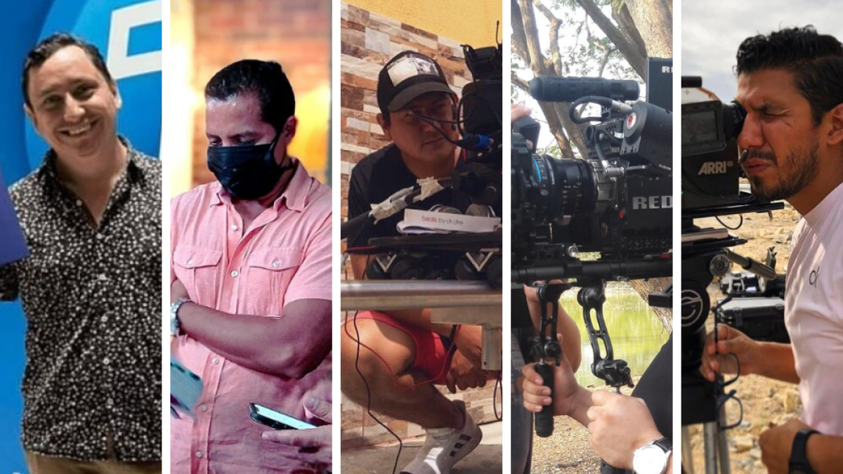 Cinco de los directores de televisión nacionales.