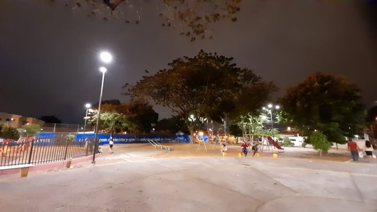 En la III etapa de la Alborada, este es el ambiente ahora.